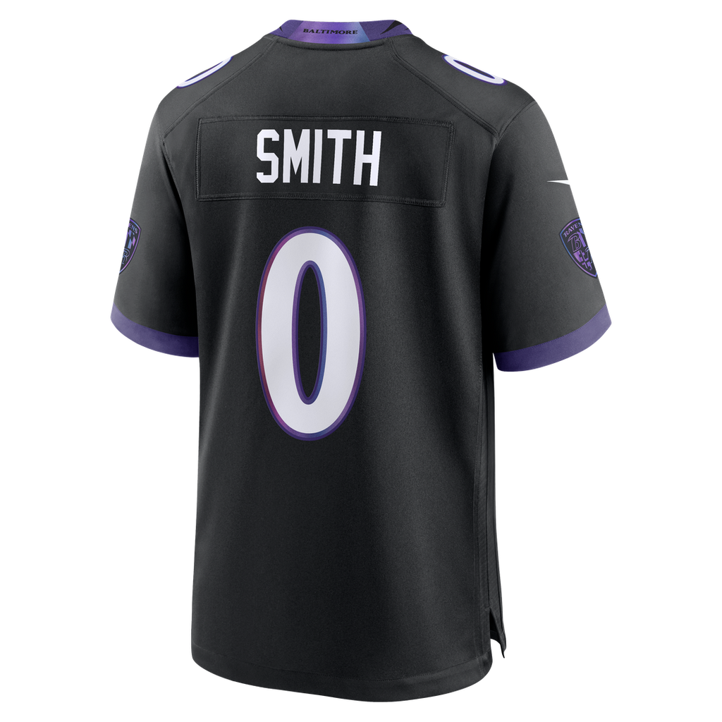 Roquan Smith Baltimore Ravens Black Alternate Game Jersey