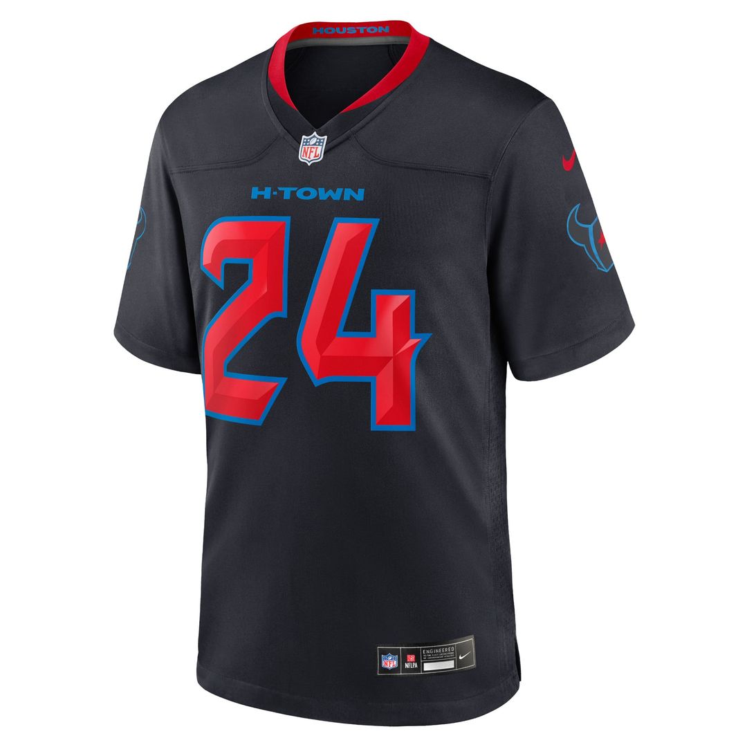 Derek Stingley Jr. Houston Texans Navy 2nd Alternate Game Jersey
