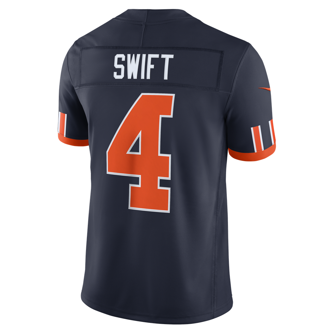 D'Andre Swift Chicago Bears Navy 2026 Rivalries Collection Game Jersey
