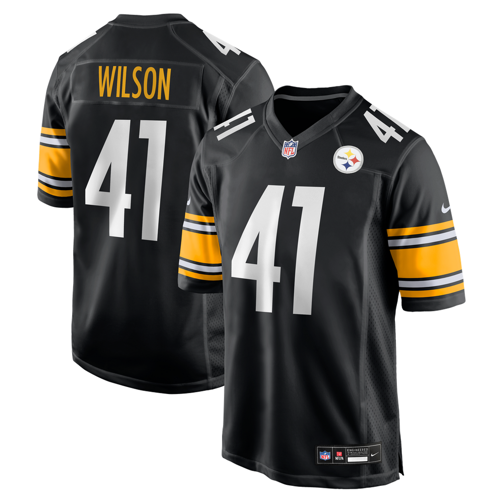 Payton Wilson Pittsburgh Steelers Black Game Jersey