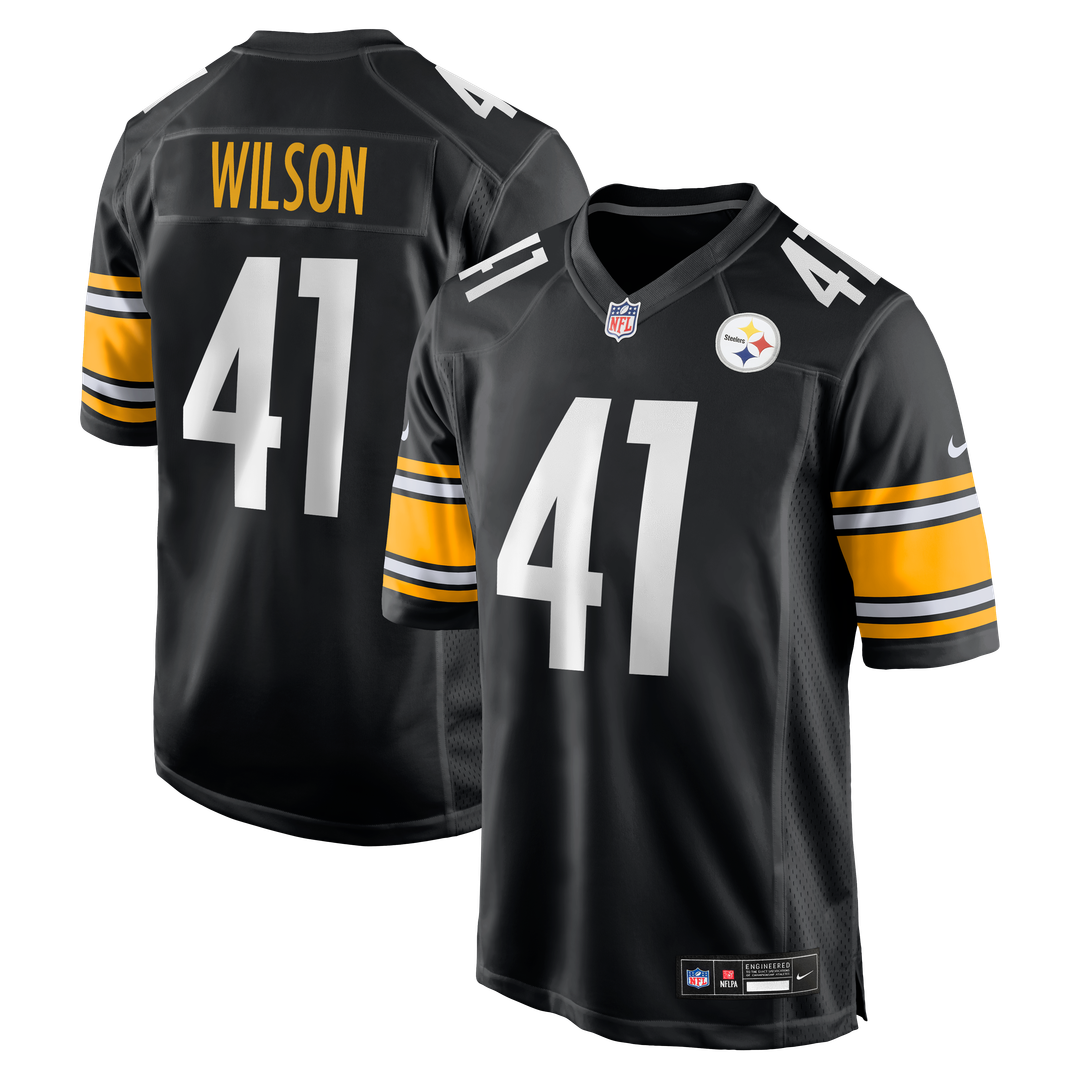 Payton Wilson Pittsburgh Steelers Black Game Jersey