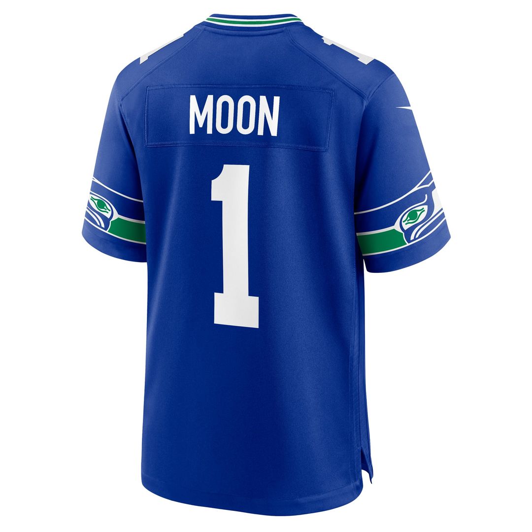 Warren Moon Seattle Seahawks Royal Retired Player Alternate Game Jersey