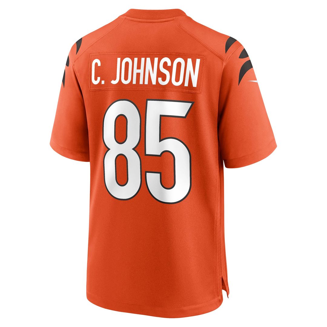 Chad Johnson Cincinnati Bengals Orange Retired Player Alternate Game Jersey