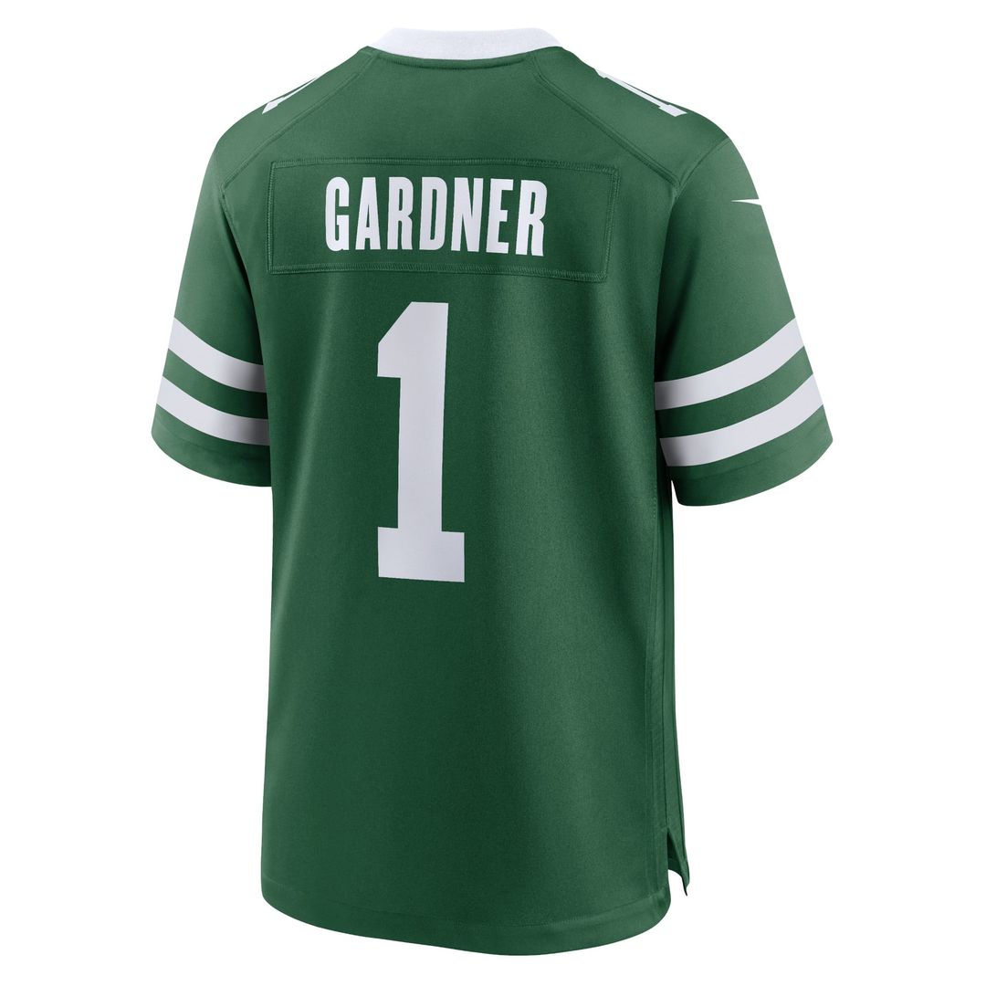 Ahmad Sauce Gardner New York Jets Legacy Green Game Jersey