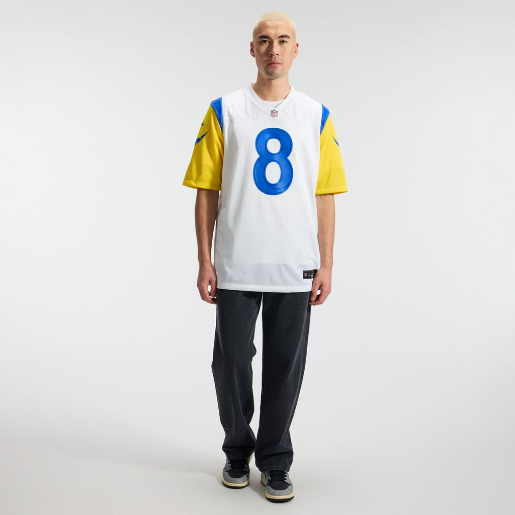 Jared Verse Los Angeles Rams White White Game Player Jersey