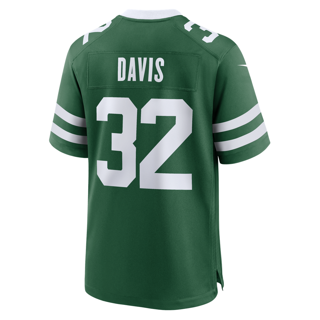 Isaiah Davis New York Jets Legacy Green Team Game Jersey