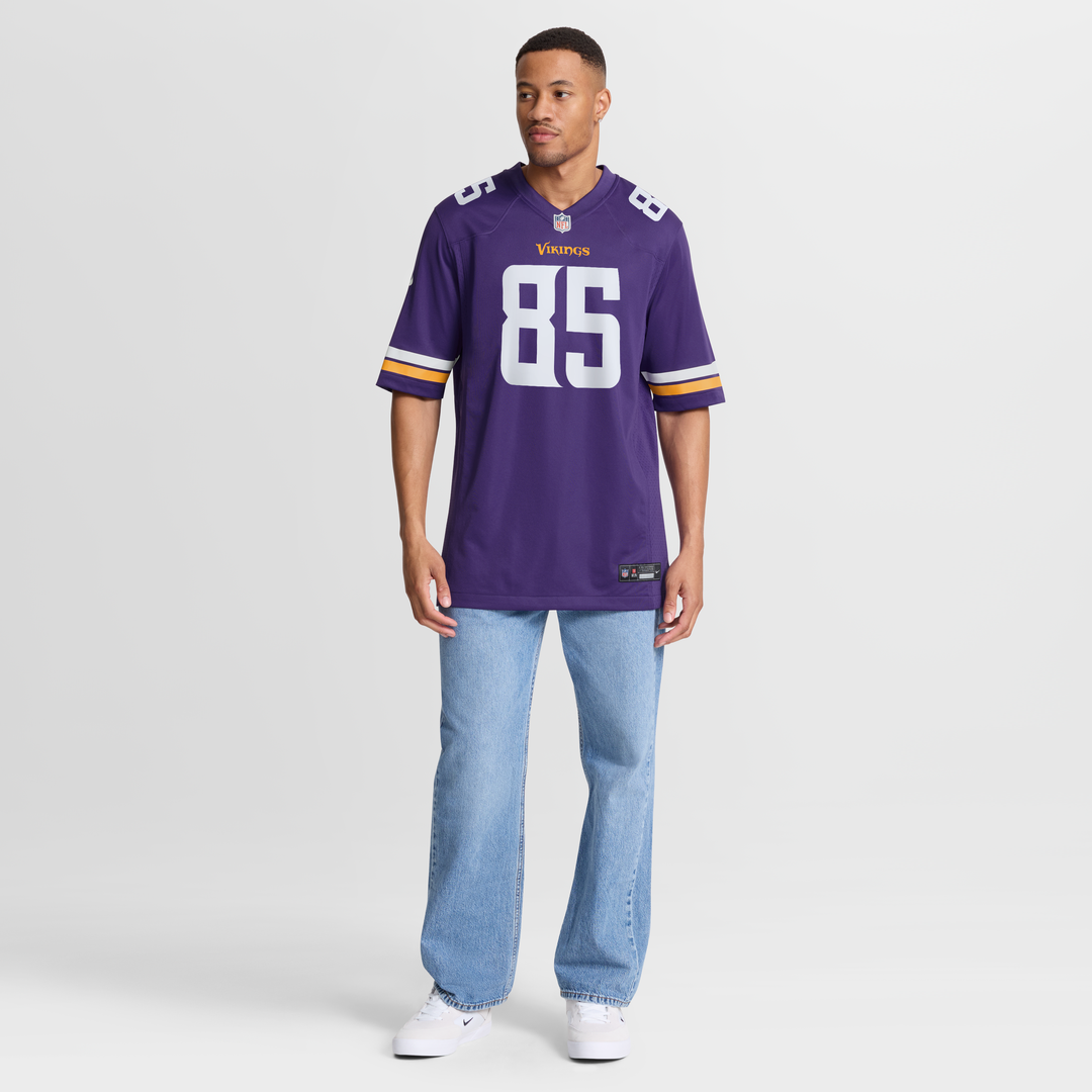 Ben Yurosek Minnesota Vikings Purple Team Game Jersey