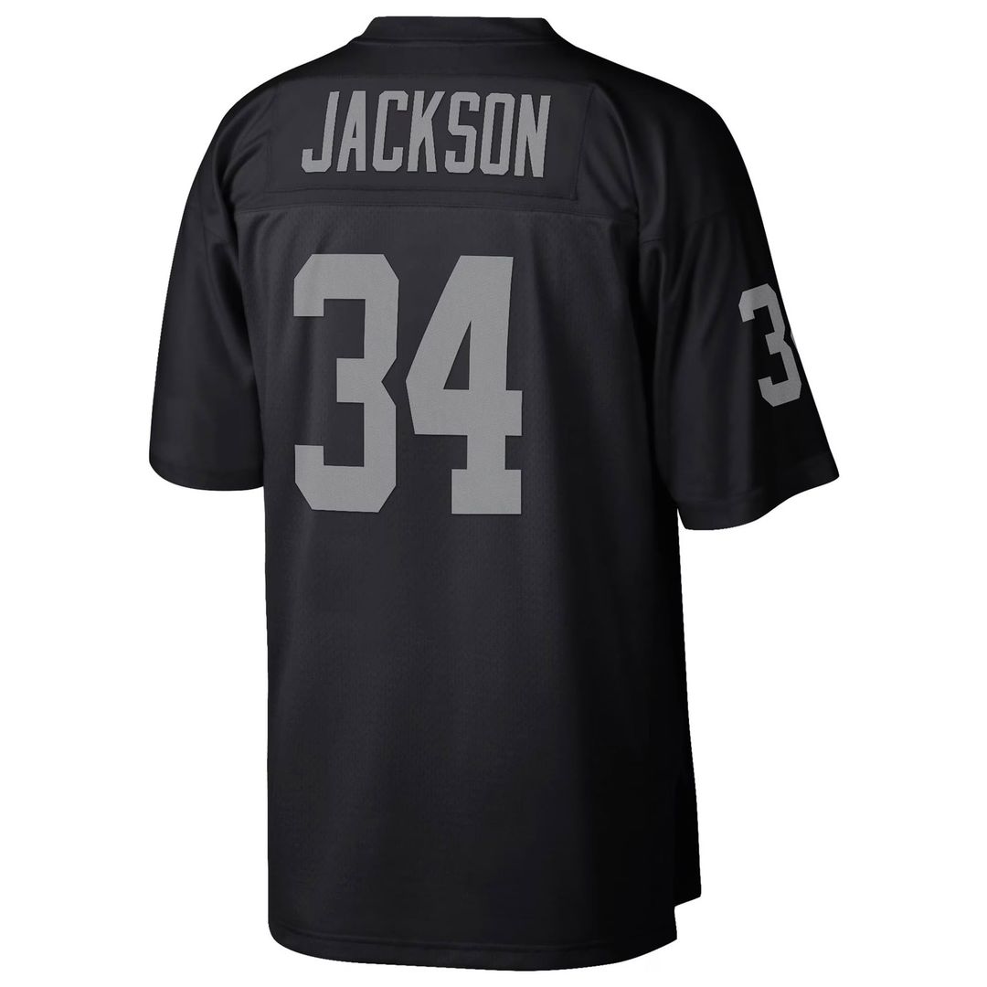 Bo Jackson Las Vegas Raiders Black Legacy Replica Jersey