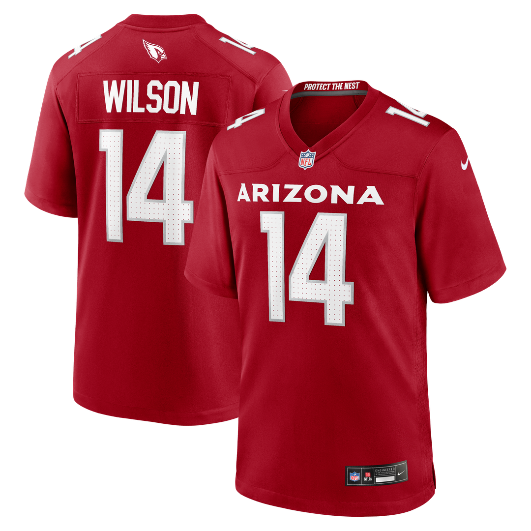 Michael Wilson Arizona Cardinals Cardinal Team Game Jersey