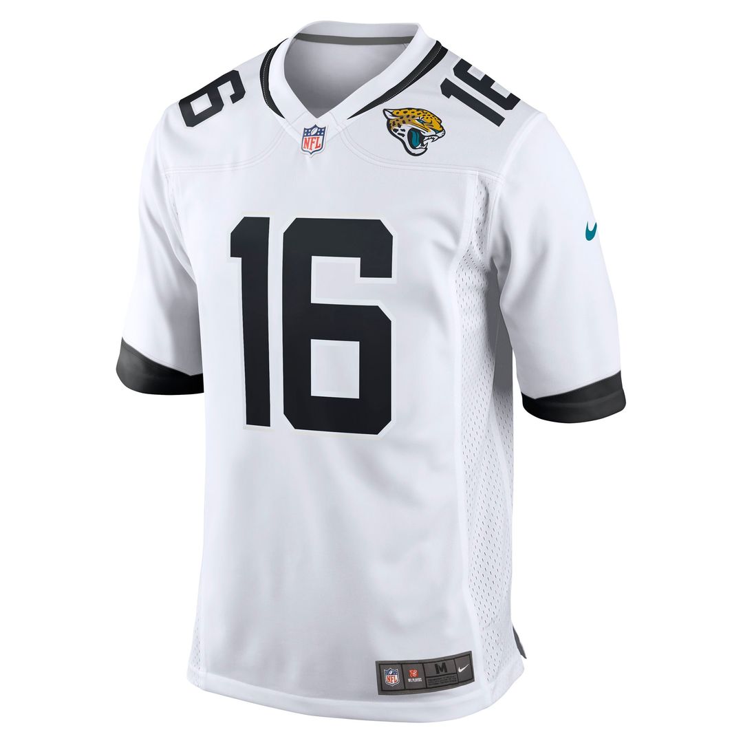 Trevor Lawrence Jacksonville Jaguars Black Alternate Game Jersey