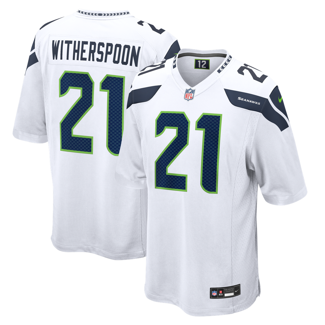 Devon Witherspoon Seattle Seahawks White Game Jersey