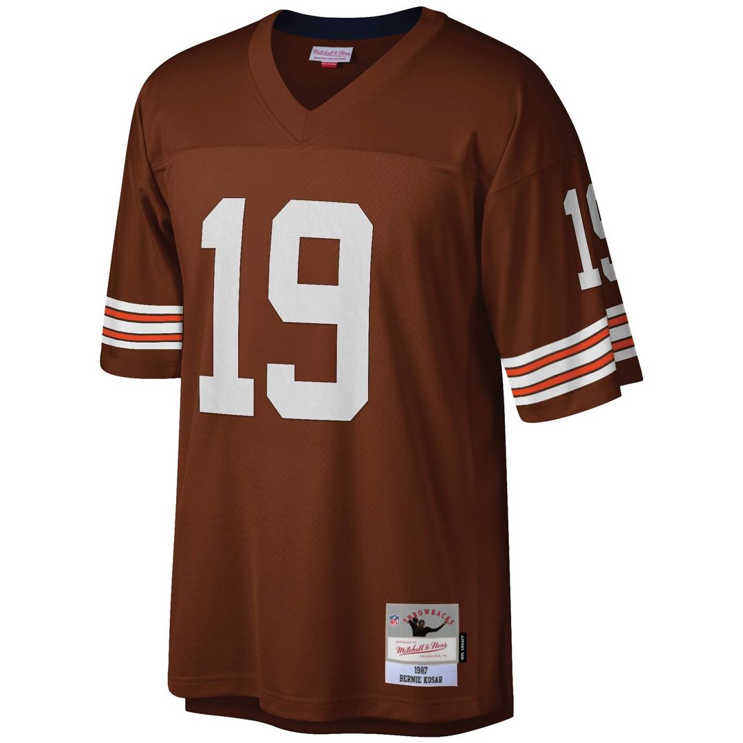 Bernie Kosar Cleveland Browns Brown Legacy Replica Jersey