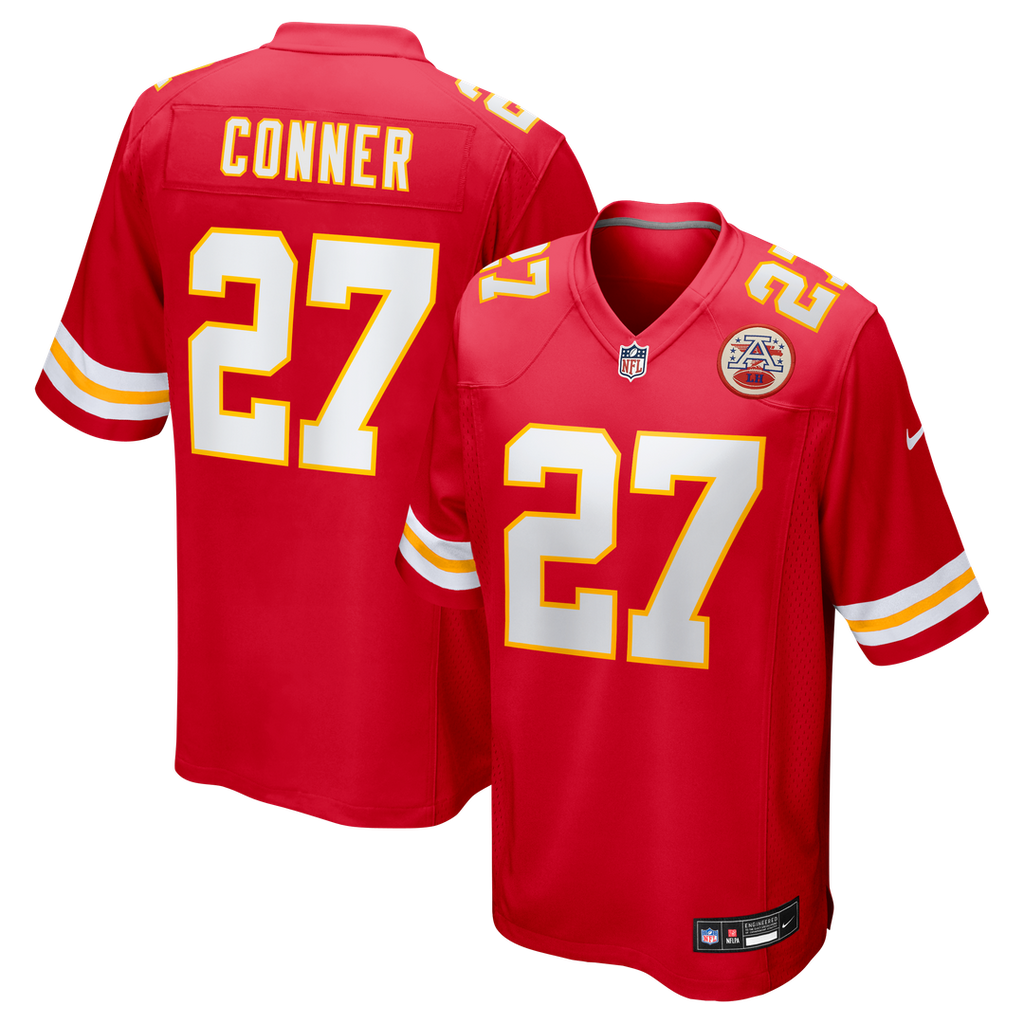 Chamarri Conner Kansas City Chiefs Red Game Jersey