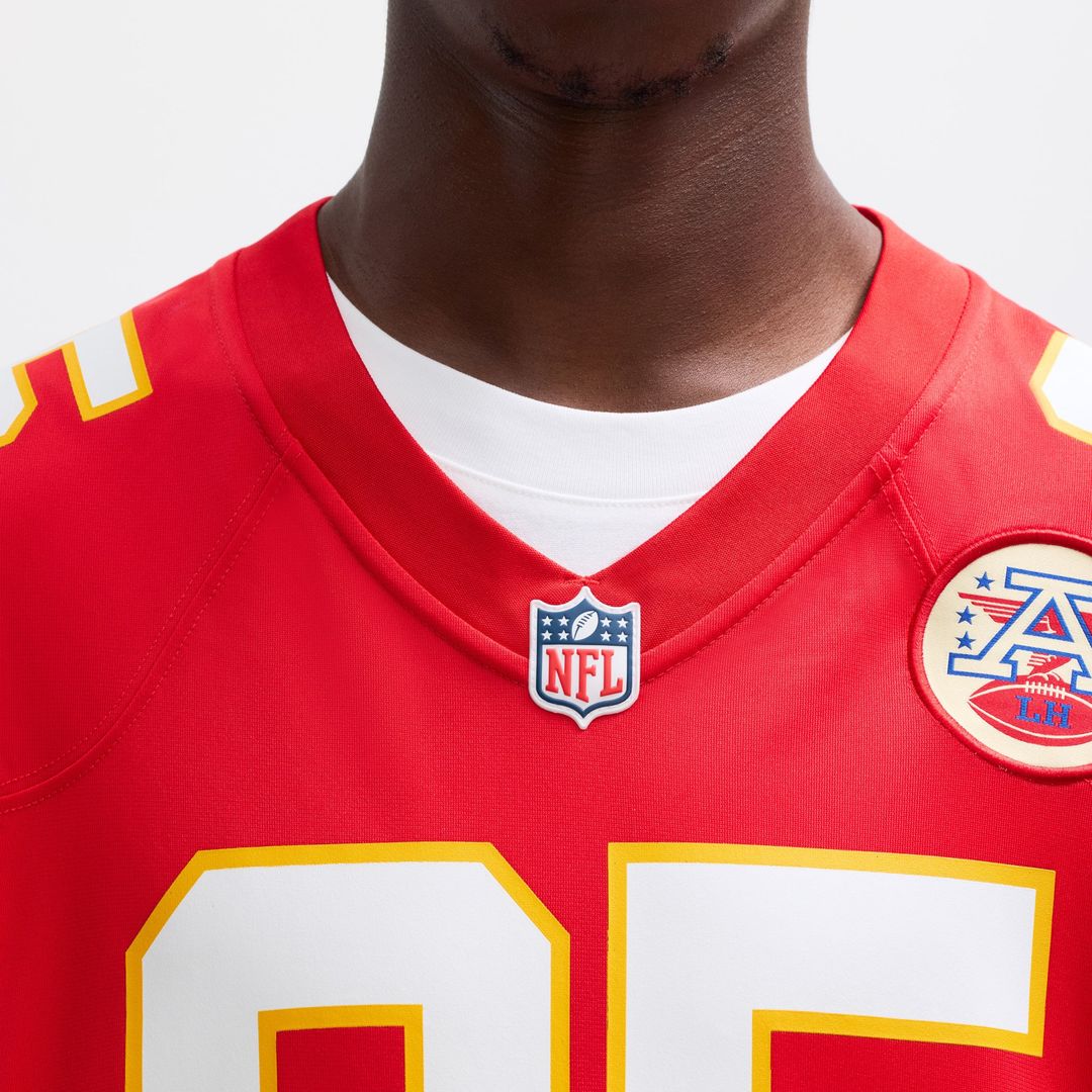 Chris Jones Kansas City Chiefs Red Game Jersey