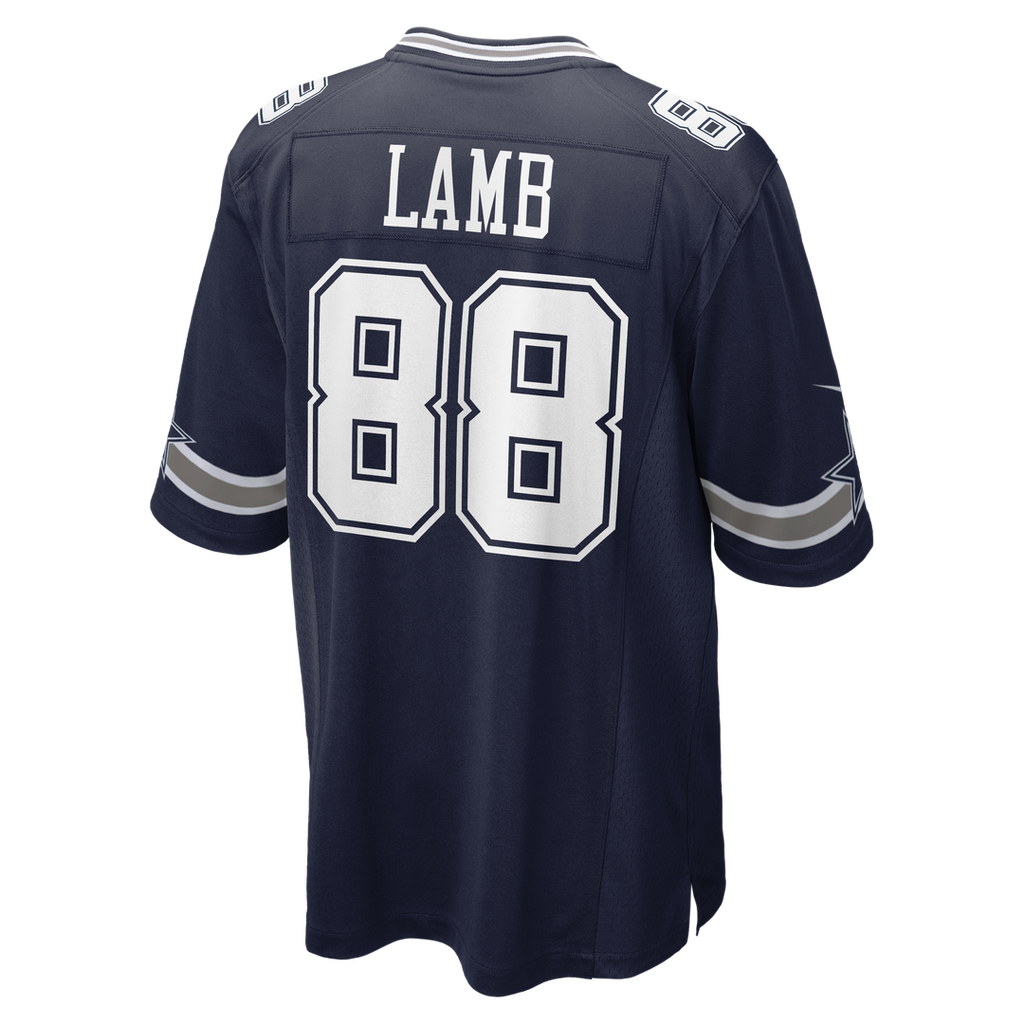 CeeDee Lamb Dallas Cowboys White Game Team Jersey