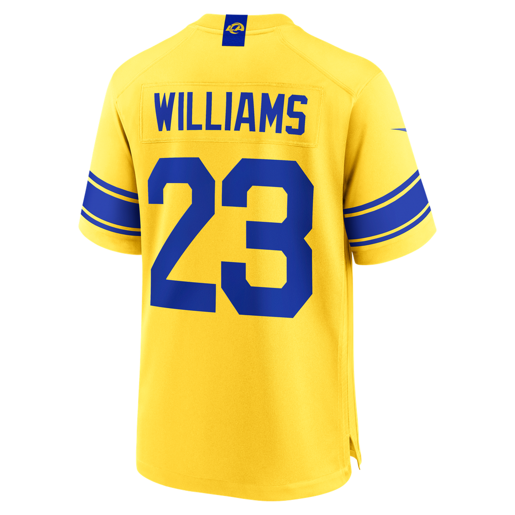 Kyren Williams Los Angeles Rams Classic Sol Game Jersey