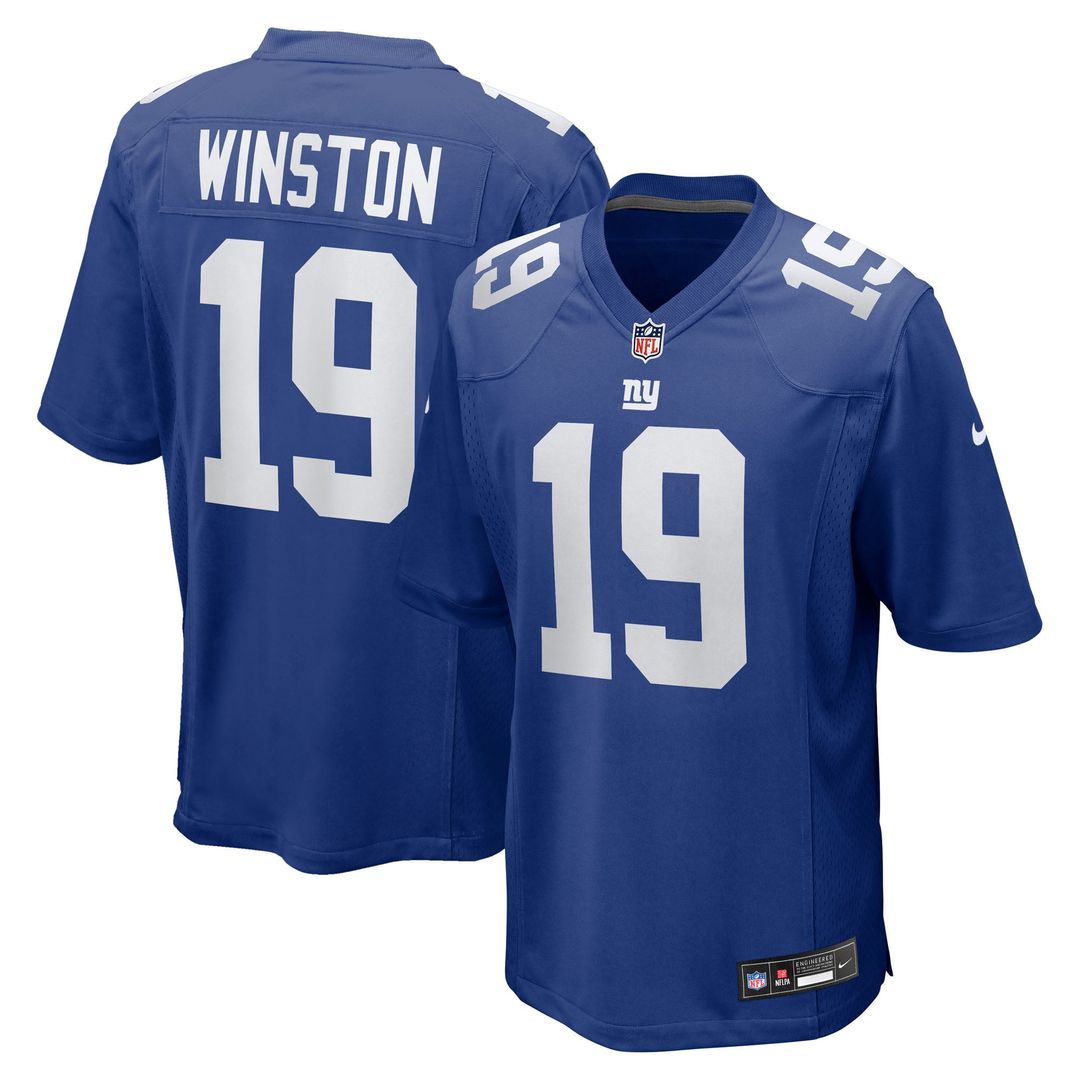 Jameis Winston New York Giants White Game Jersey