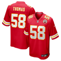 Derrick Thomas Kansas City Chiefs Red Game Retired Player Jersey