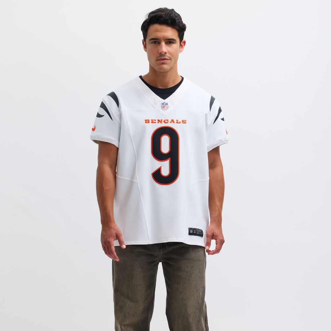 Joe Burrow Cincinnati Bengals White Vapor F.U.S.E. Elite Jersey