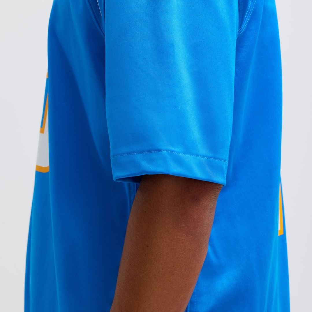 Ladd McConkey Los Angeles Chargers Powder Blue Player Game Jersey