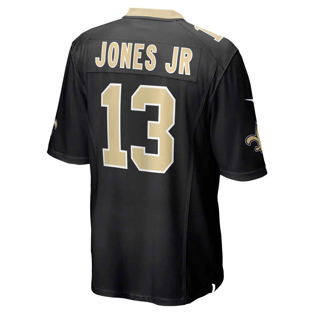 Velus Jones Jr. New Orleans Saints Black Team Game Jersey