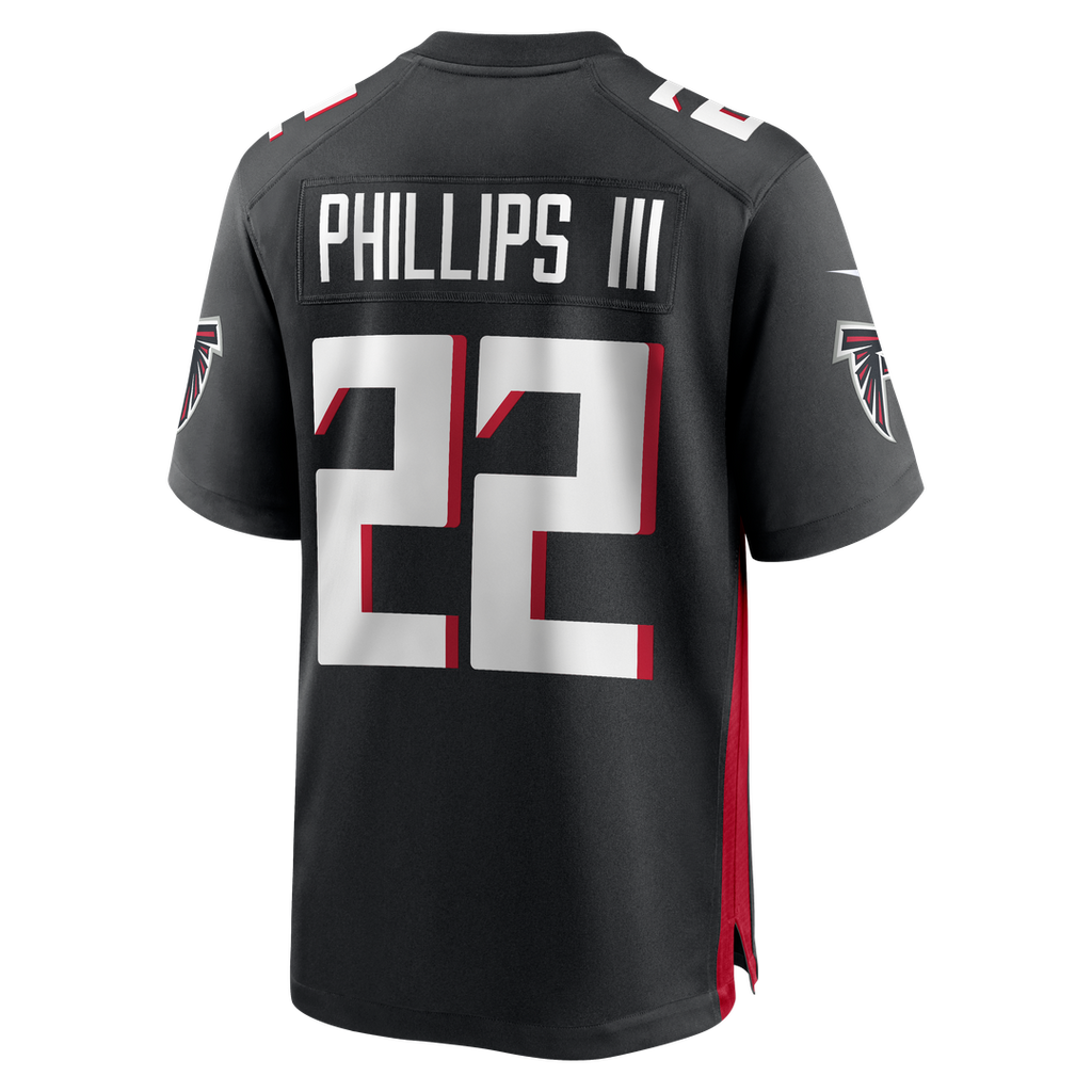Clark Phillips III Atlanta Falcons Black Team Game Jersey
