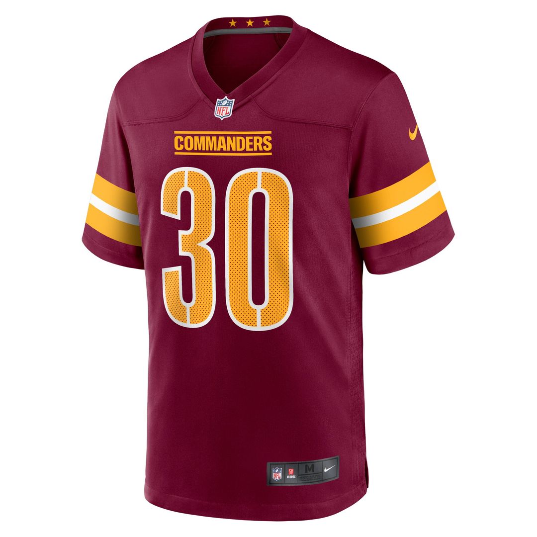 Washington Commanders Austin Ekeler White Game Super Bowl Era Jersey