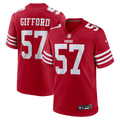Luke Gifford San Francisco 49ers Scarlet Team Game Jersey