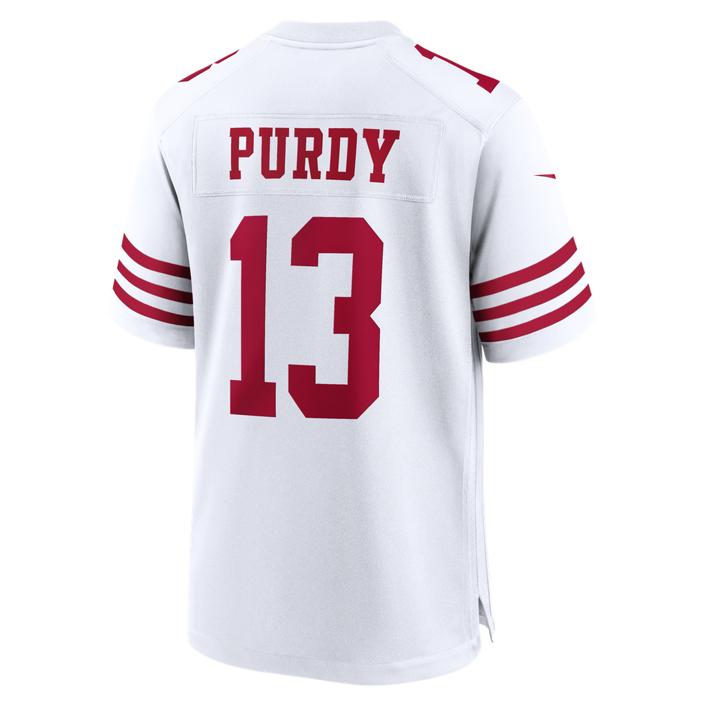 Brock Purdy San Francisco 49ers Scarlet 80th Anniversary Game Jersey