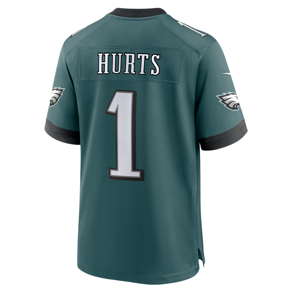 Jalen Hurts Philadelphia Eagles Black Alternate Game Jersey