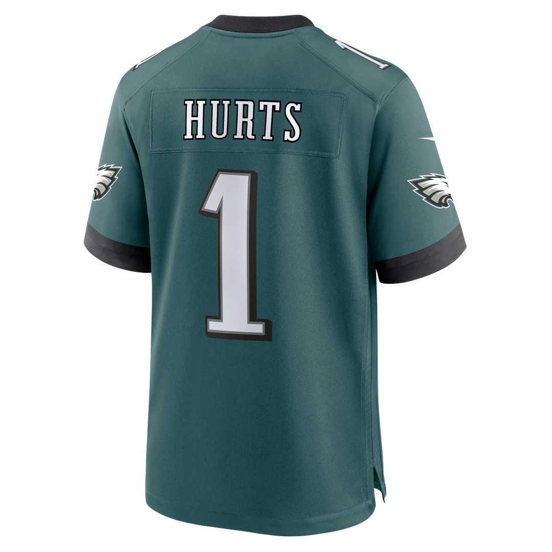 Jalen Hurts Philadelphia Eagles Black Alternate Game Jersey