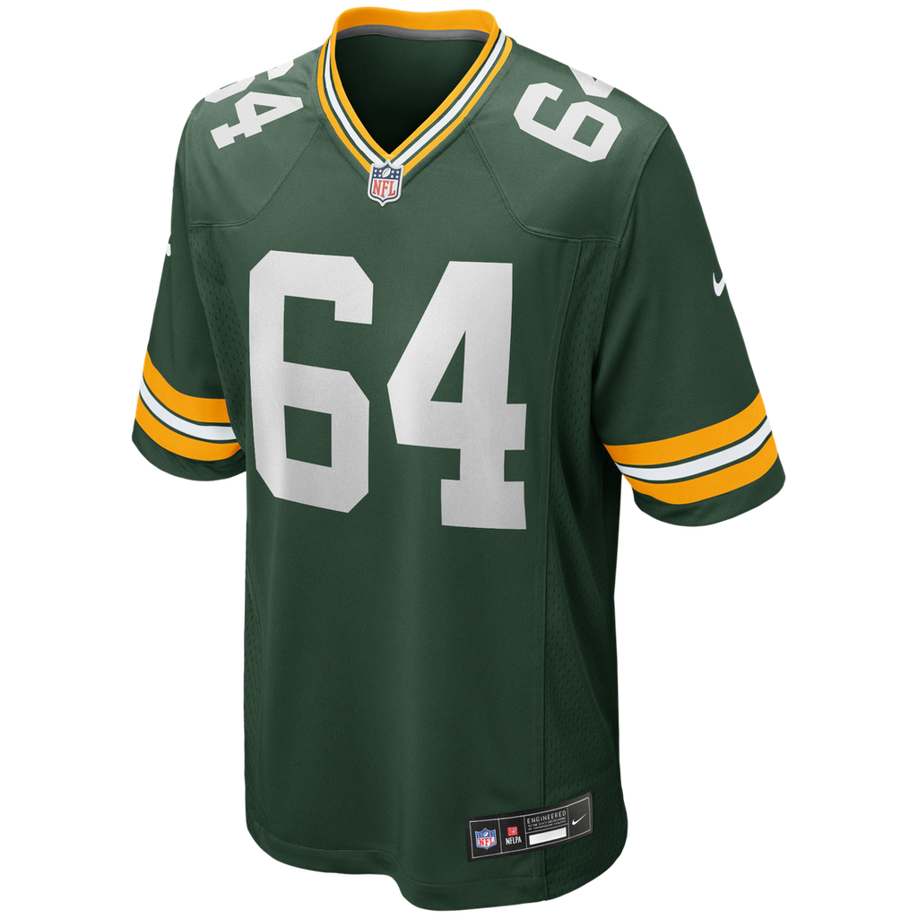 Jerry Kramer Green Bay Packers Green Game Retired Player Jersey