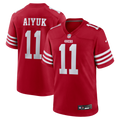 Brandon Aiyuk San Francisco 49ers Scarlet Game Player Jersey