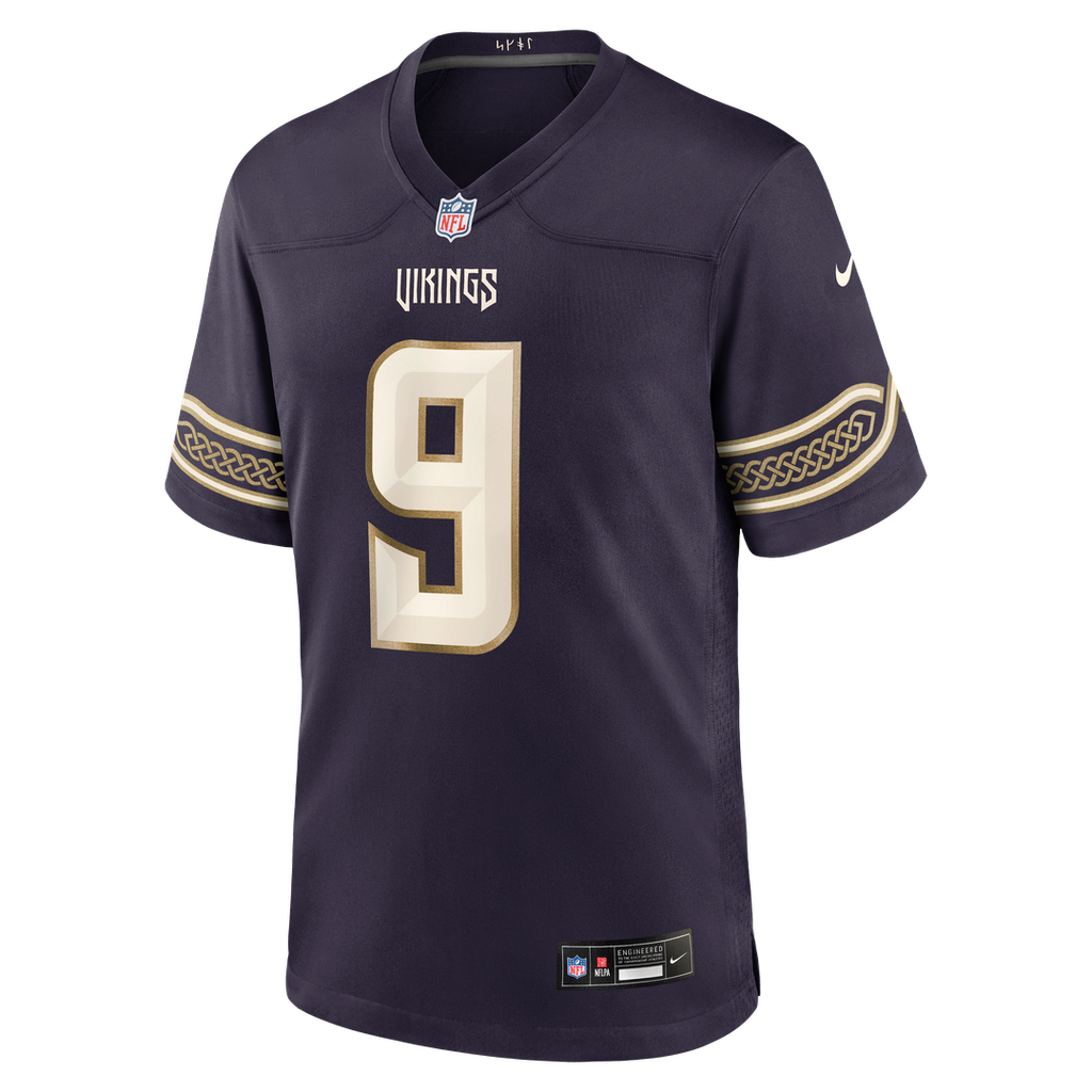 J.J McCarthy Minnesota Vikings Purple 2026 Rivalries Collection Game Jersey