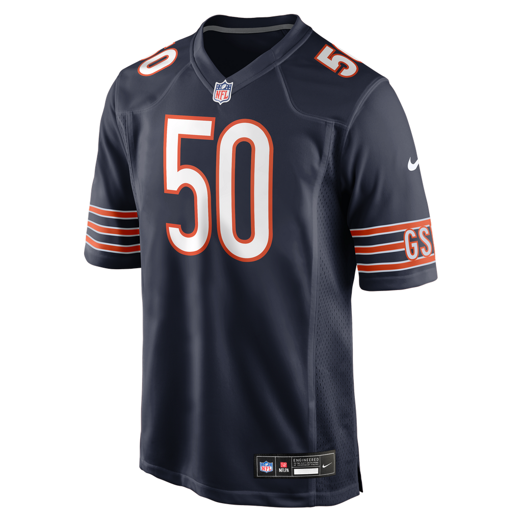 Grady Jarrett Chicago Bears Navy Team Game Jersey