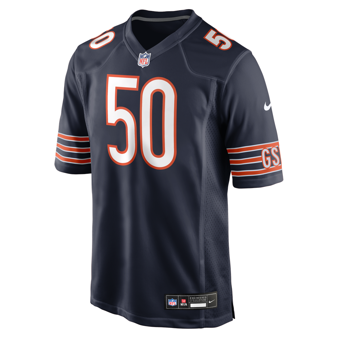 Grady Jarrett Chicago Bears Navy Team Game Jersey