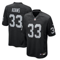 Jamal Adams Las Vegas Raiders Black Team Game Jersey