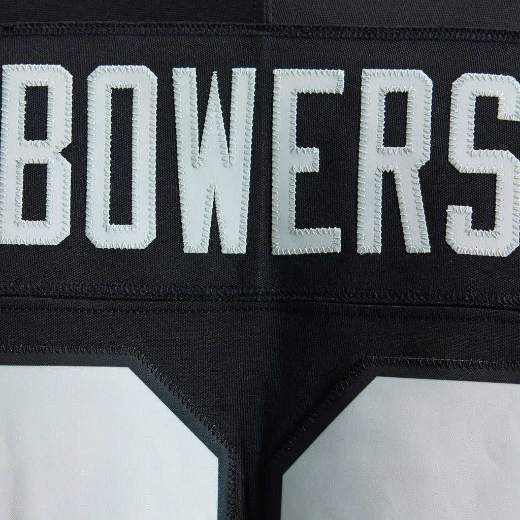 Brock Bowers Las Vegas Raiders White Vapor F.U.S.E. Stitched Limited Jersey