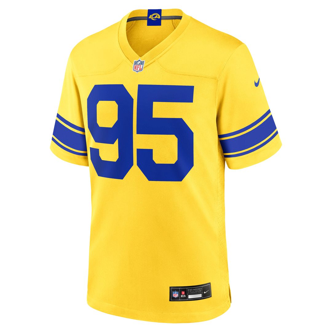 Myles Garrett Los Angeles Rams Royal Game Jersey
