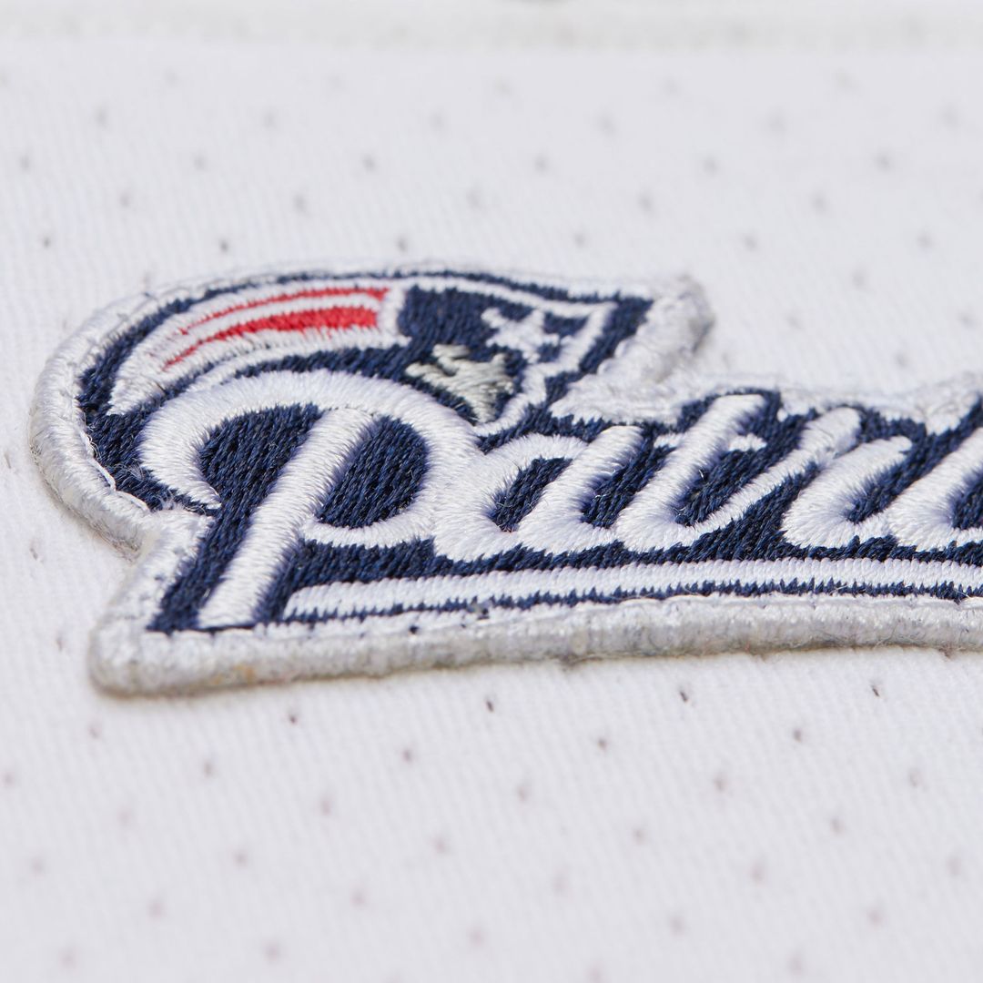 New England Patriots Tom Brady Navy Super Bowl XXXVI Authentic Throwback Jersey