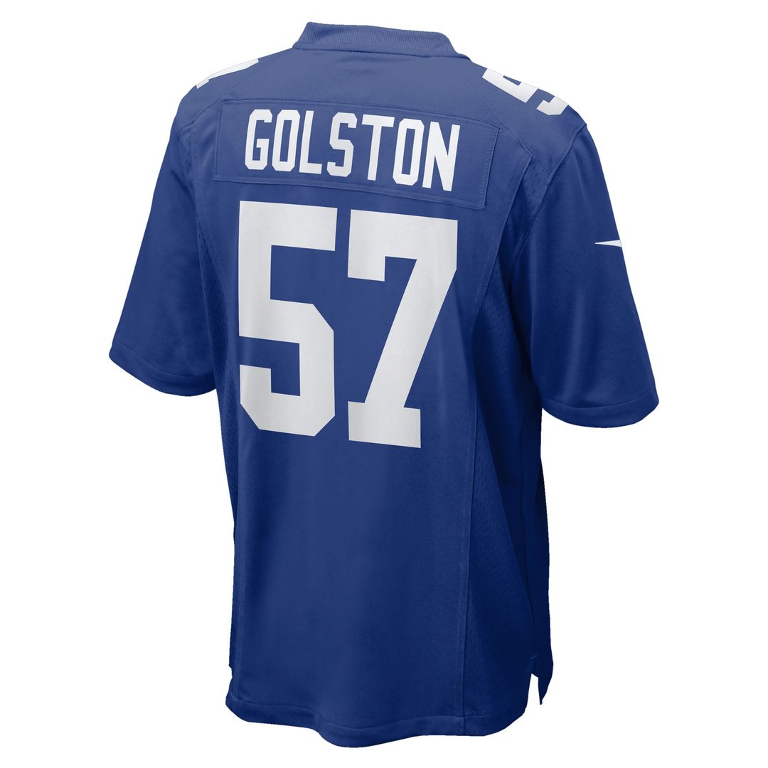 Chauncey Golston New York Giants Royal Team Game Jersey