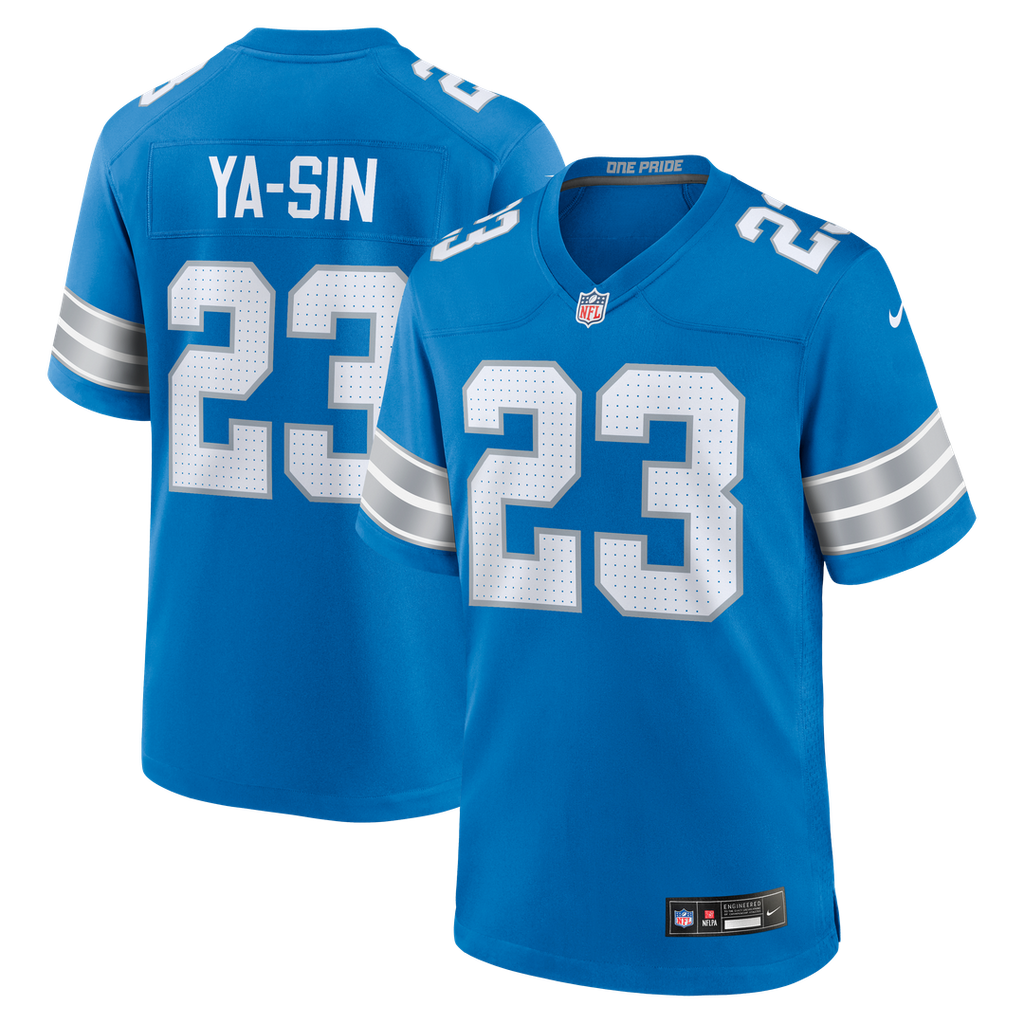 Rock Ya-Sin Detroit Lions Blue Team Game Jersey