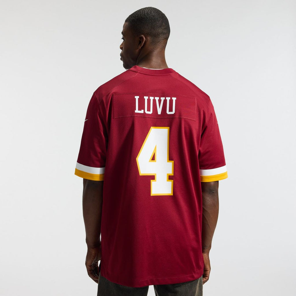 Frankie Luvu Washington Commanders Black Hail Raiser Alternate Game Jersey