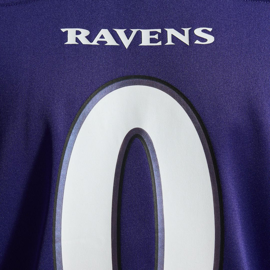 Roquan Smith Baltimore Ravens Purple Team Game Jersey