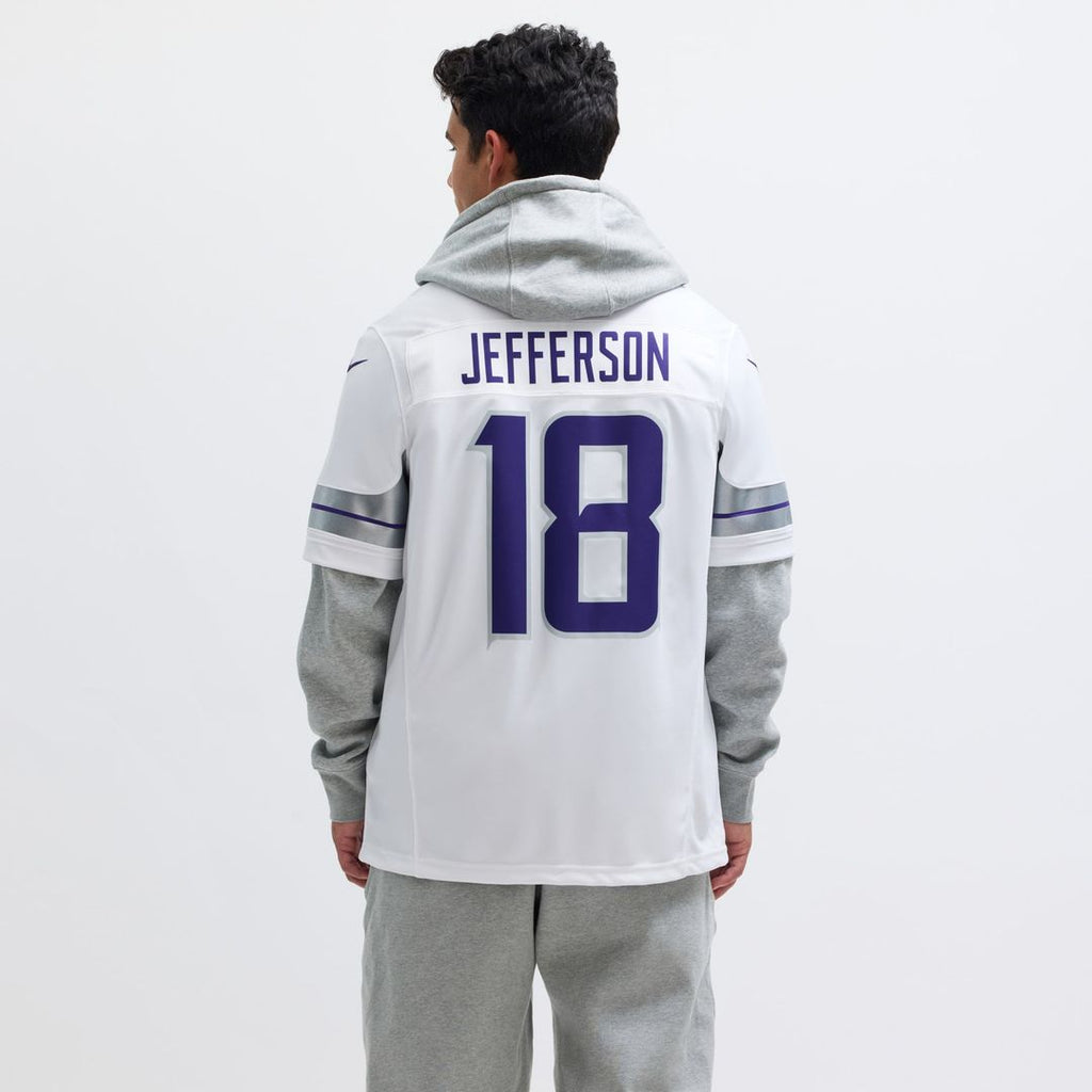 Justin Jefferson Minnesota Vikings White Alternate Vapor F.U.S.E. Limited Jersey