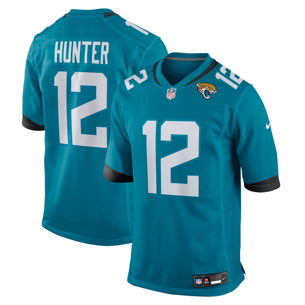 Travis Hunter Jacksonville Jaguars Teal Team Game Jersey