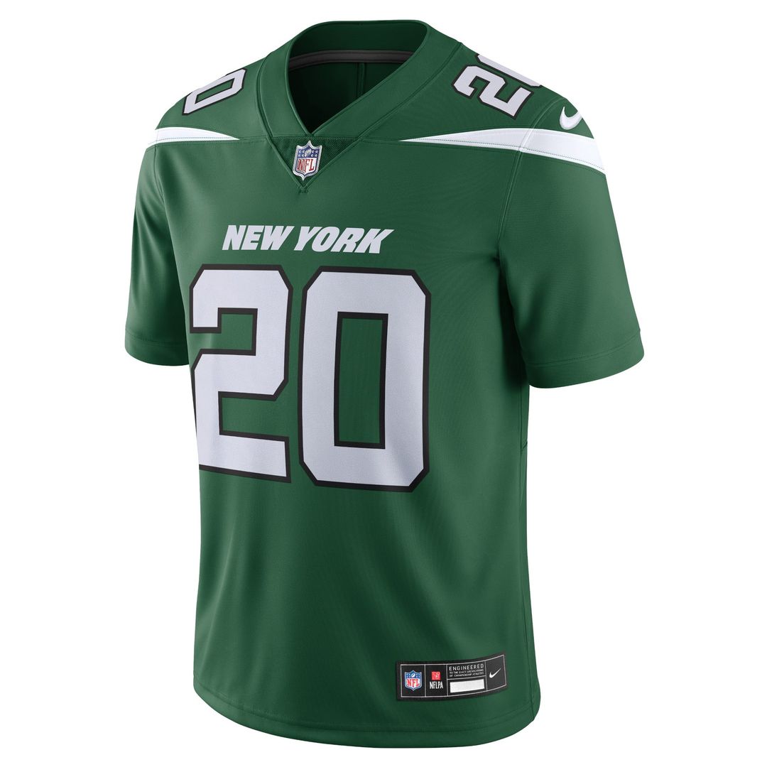Breece Hall New York Jets Gotham Green Vapor Untouchable Limited Jersey
