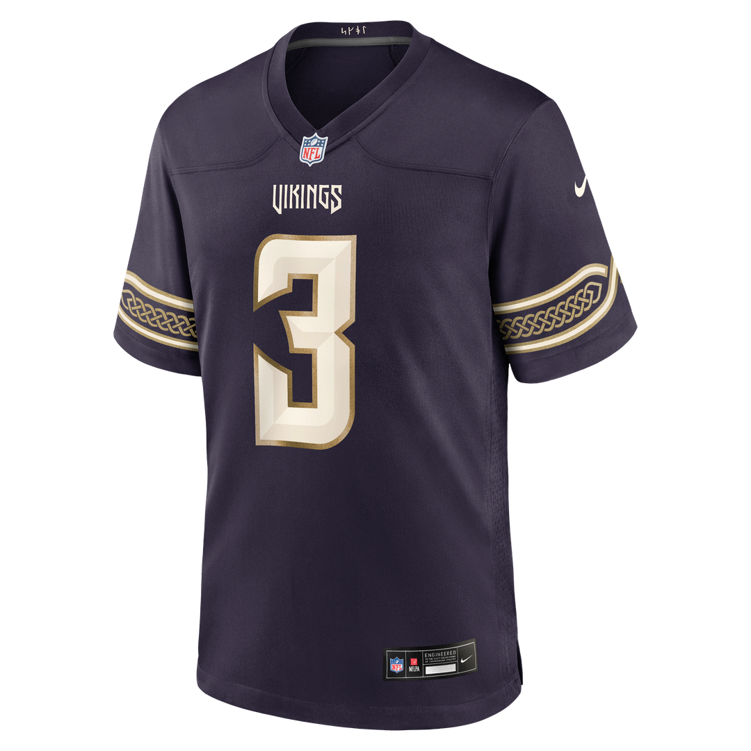 Jordan Addison Minnesota Vikings Purple 2026 Rivalries Collection Game Jersey