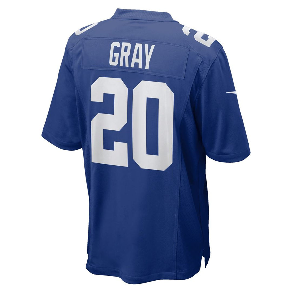 Eric Gray New York Giants Royal Team Game Jersey