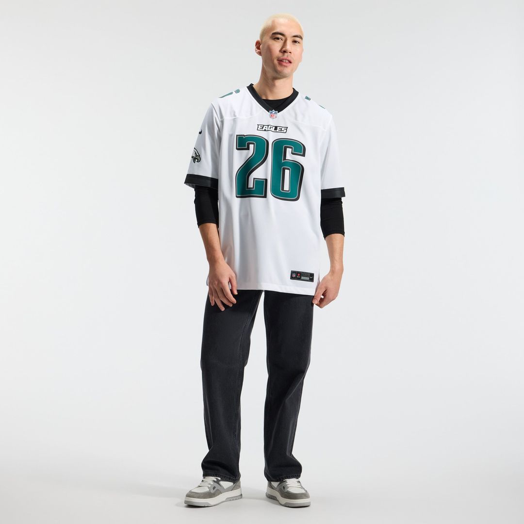 Saquon Barkley Philadelphia Eagles Black Alternate Game Jersey